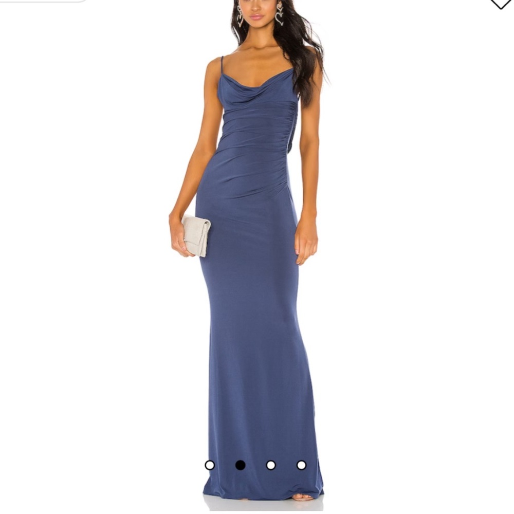 Katie May Surreal Dress in Deep Sea